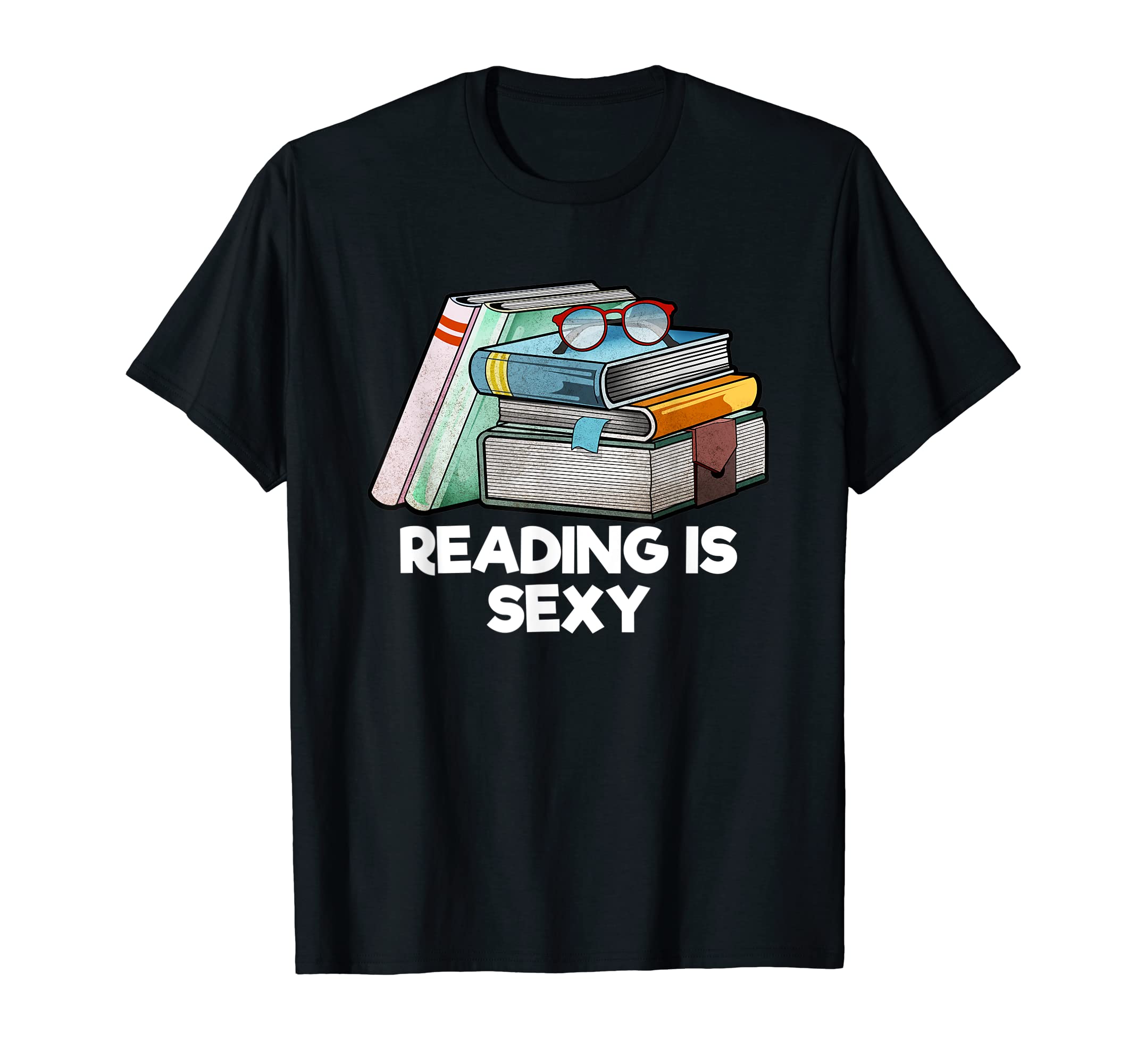 Reading Is Sexy Funny Bookworm Book T-Shirt - Aesthetic Graphic Unisex - T-Shirt, Sweatshirt, Hoodie