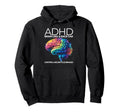 Adhd Brain Like Race Car Control Hoodie - Casual Everyday Wear Men Women - T-Shirt, Sweatshirt, Hoodie