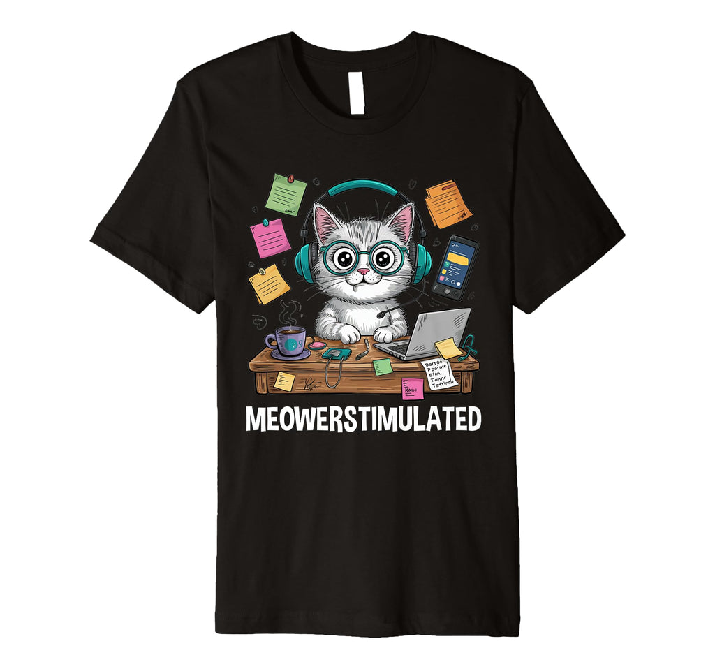 Overstimulated Mom Club T-Shirt - Unique Graphic Men Women - T-Shirt, Sweatshirt, Hoodie