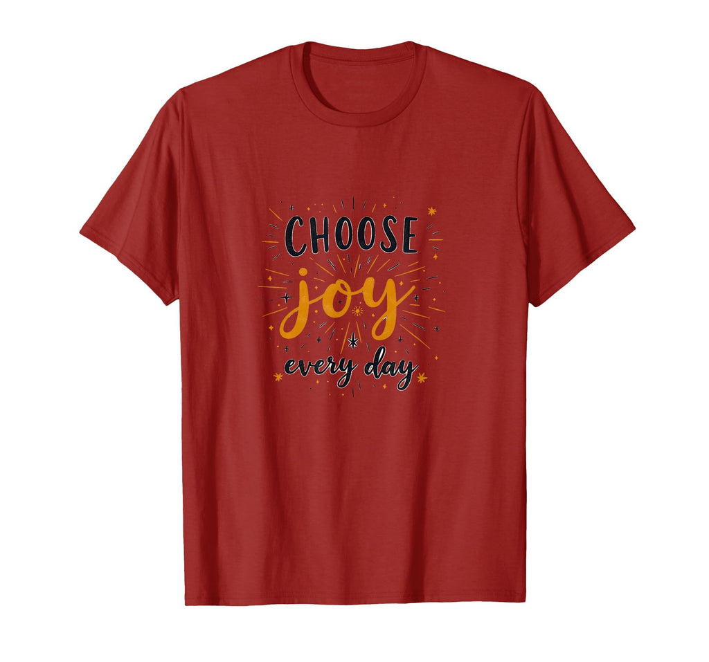 Choose Joy Every Day Motivational 2025 T-Shirt - Graphic Print for Adults - T-Shirt, Sweatshirt, Hoodie