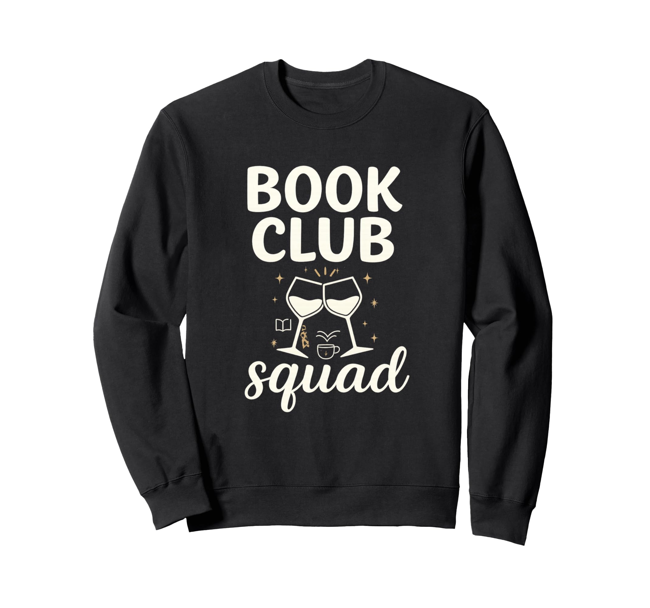 Book Club Squad Funny Reading Sweatshirt - Casual Everyday Wear for Adults - T-Shirt, Sweatshirt, Hoodie