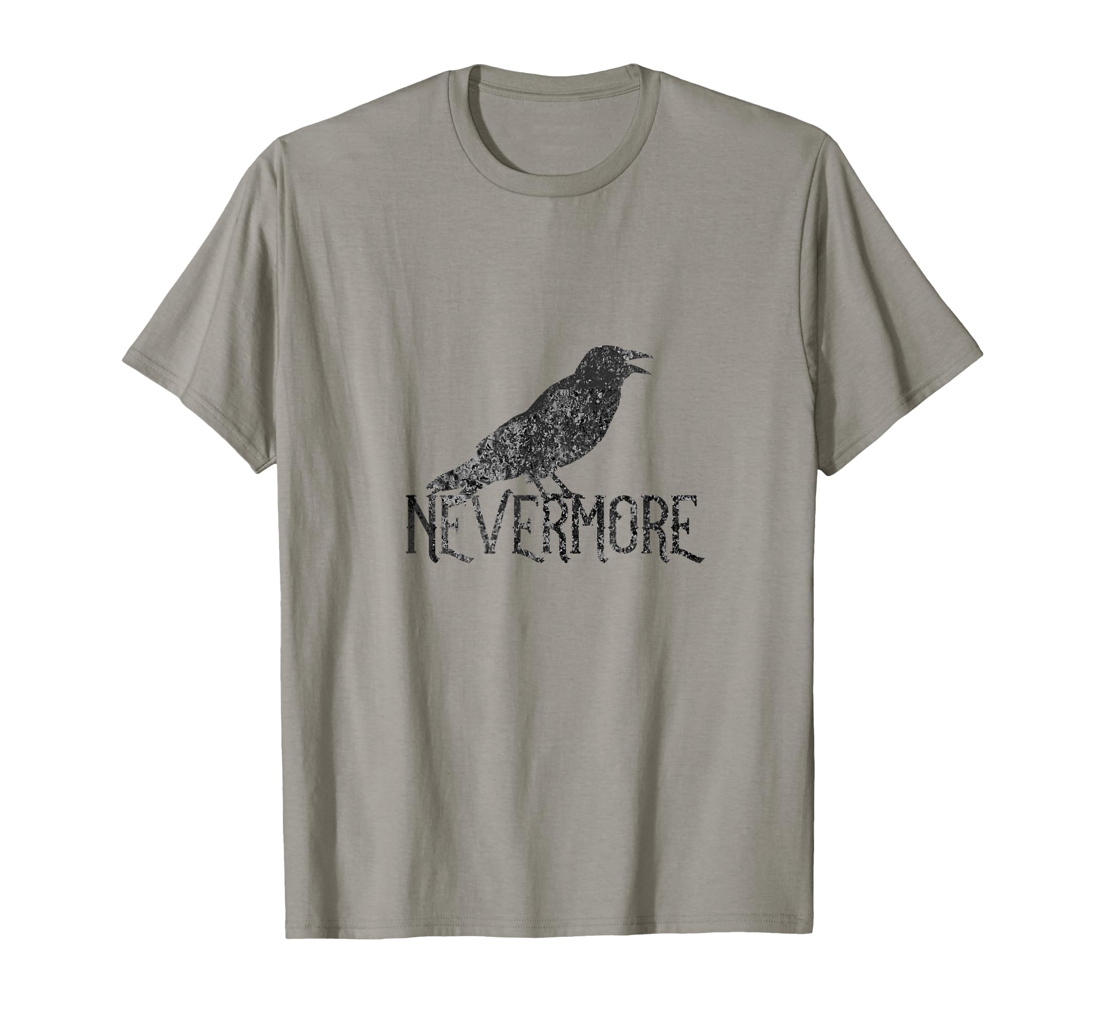 Raven Nevermore Halloween Literature T-Shirt - Unique Graphic for Adults - T-Shirt, Sweatshirt, Hoodie