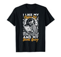Coffee Book Reading I Like My Coffee T-Shirt - Novelty Apparel for Adults - T-Shirt, Sweatshirt, Hoodie