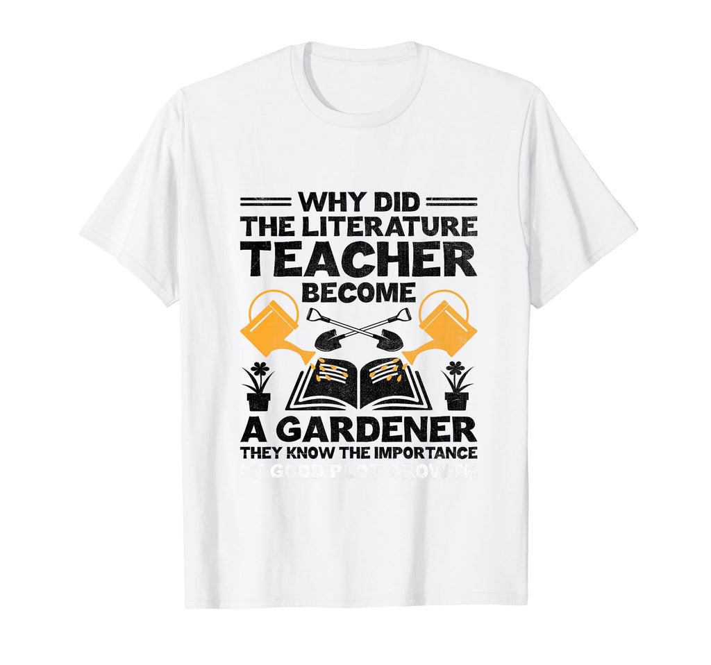 Literature Teacher School Teacher T-Shirt - Fun Novelty Design Men Women - T-Shirt, Sweatshirt, Hoodie
