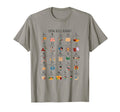 Coping Skills Alphabet Mental Health T-Shirt - Graphic Print Unisex - T-Shirt, Sweatshirt, Hoodie