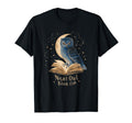 Night Owl Book Club Crescent Moon T-Shirt - Streetwear Style Men Women - T-Shirt, Sweatshirt, Hoodie