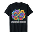 Autistic And Awesome Neurodiversity T-Shirt - Trendy Graphic for Adults - T-Shirt, Sweatshirt, Hoodie