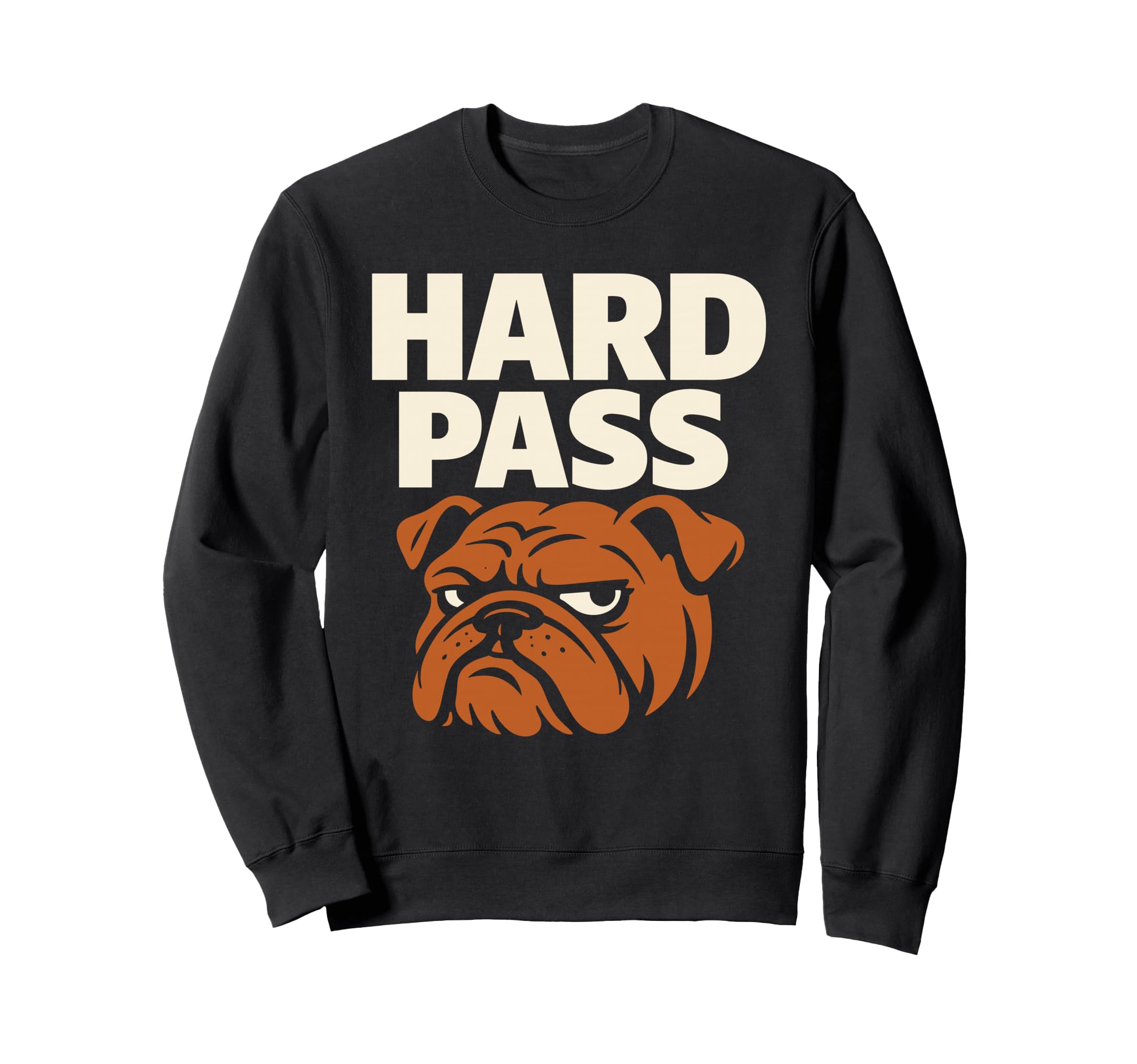 Funny Bulldog Grumpy Dog Antisocial Sweatshirt - Custom Art Print Unisex - T-Shirt, Sweatshirt, Hoodie