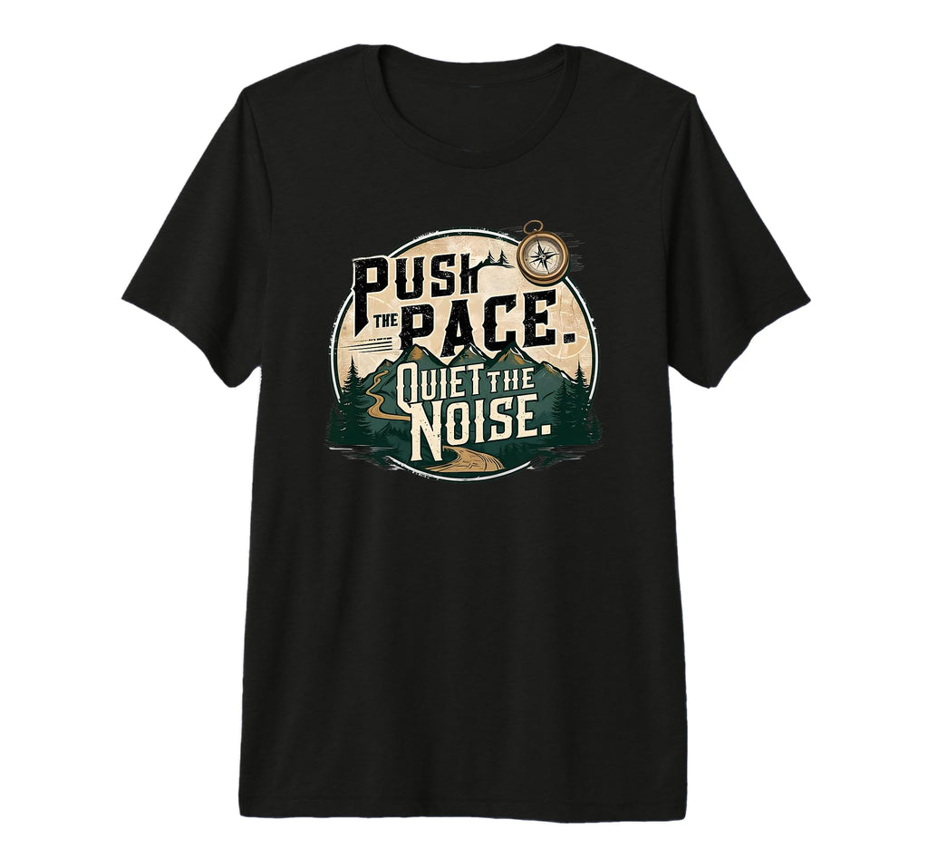 Quiet Noise Is Outdoor Hiking T-Shirt - Graphic Print for Adults - T-Shirt, Sweatshirt, Hoodie