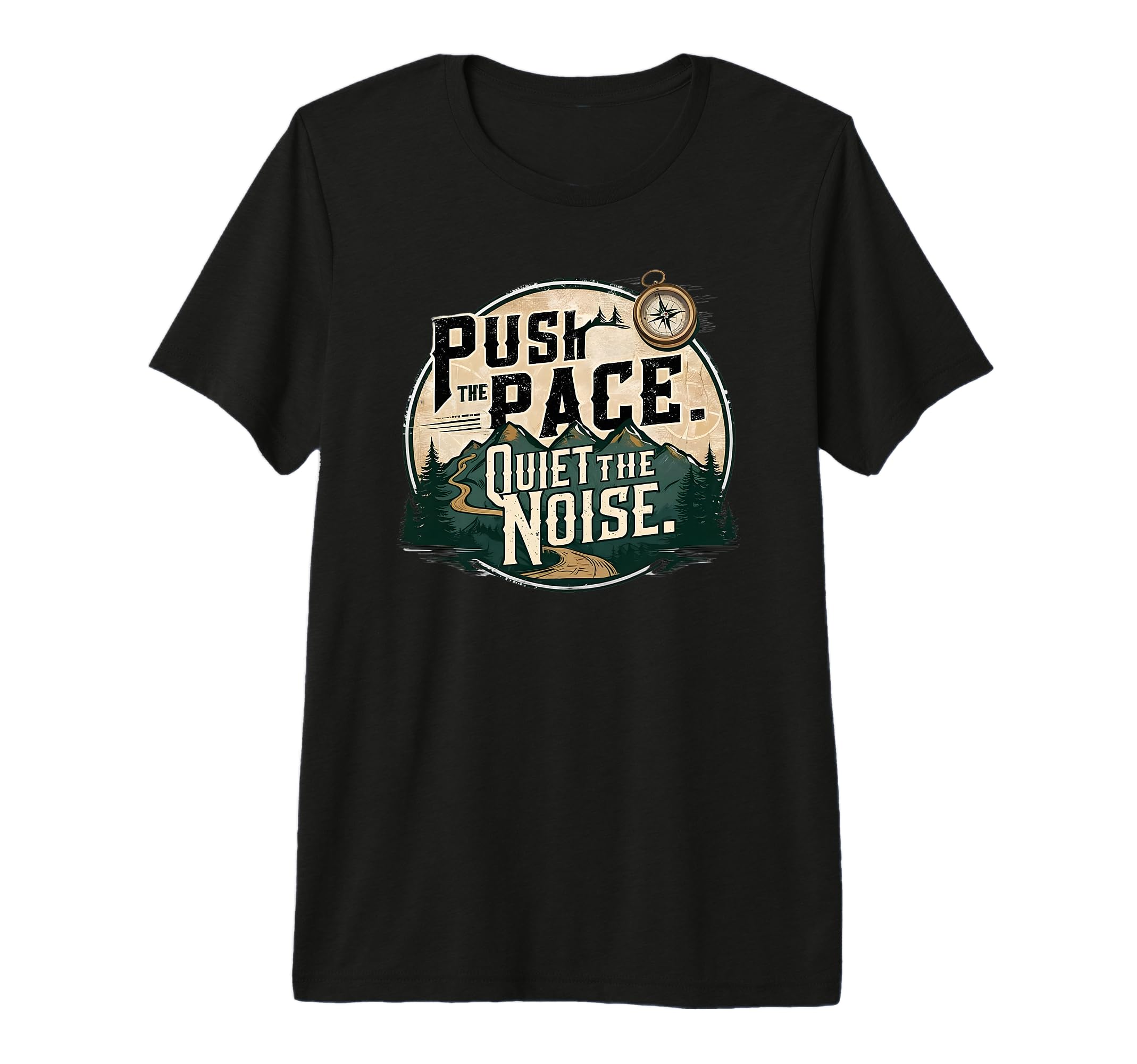 Quiet Noise Is Outdoor Hiking T-Shirt - Graphic Print for Adults - T-Shirt, Sweatshirt, Hoodie