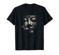 Serene Buddha Face Meditation Yoga T-Shirt - Graphic Print Men Women - T-Shirt, Sweatshirt, Hoodie