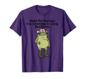 Hold Partner Im Overstimulated T-Shirt - Minimalist Print for Adults - T-Shirt, Sweatshirt, Hoodie