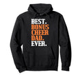 Step Dad Step Father Best Bonus Cheer Hoodie - Unique Graphic for Adults - T-Shirt, Sweatshirt, Hoodie