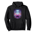 Mystic Lotus Waterfall Cosmic Zen Hoodie - Fun Novelty Design Men Women - T-Shirt, Sweatshirt, Hoodie