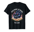 Read Books Be Weird Stay Feral Funny Cat T-Shirt - Custom Art Print Unisex - T-Shirt, Sweatshirt, Hoodie