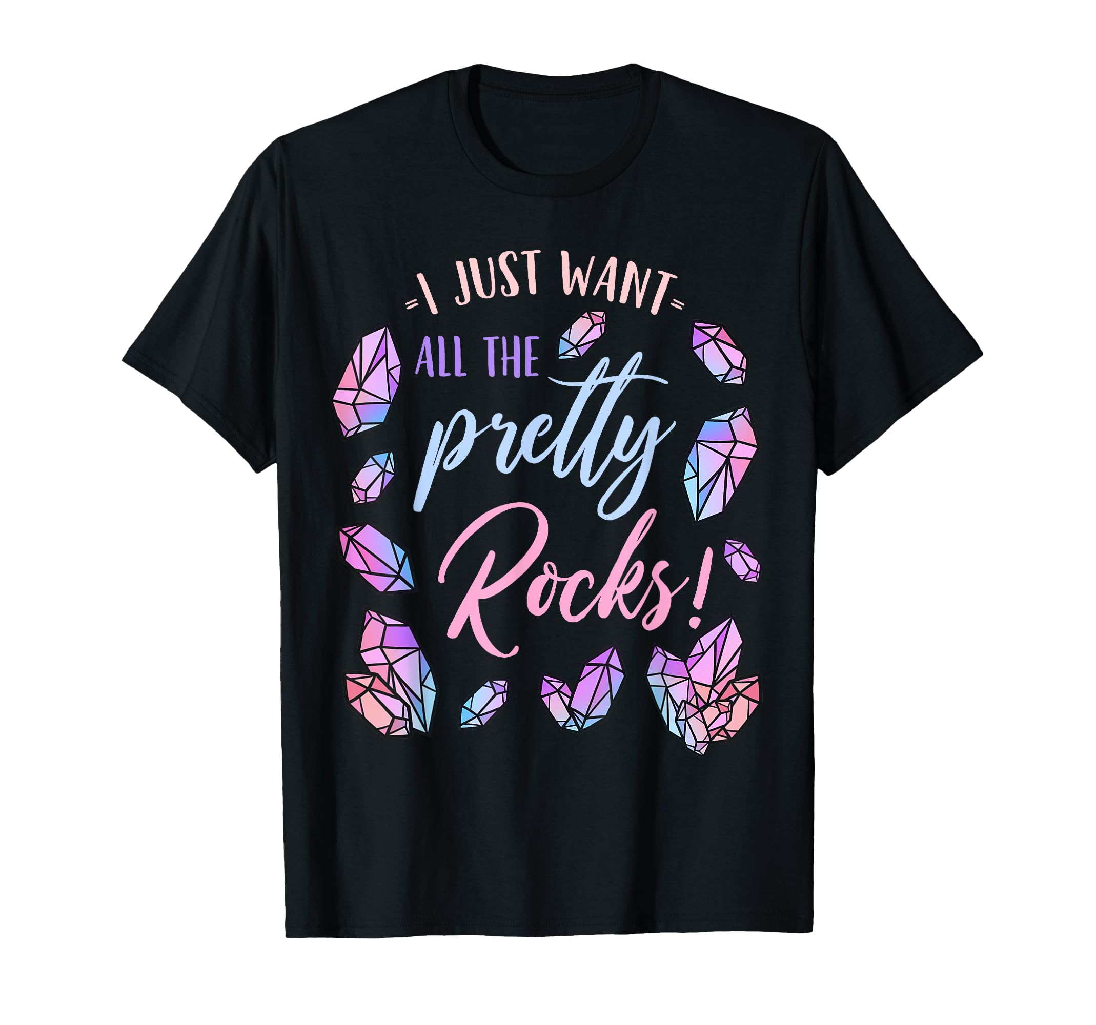Crystal Stones Gemstone Lover T-Shirt - Streetwear Style Men Women - T-Shirt, Sweatshirt, Hoodie
