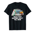 I Read Past Bedtime Bookworm Reading T-Shirt - Trendy Graphic Men Women - T-Shirt, Sweatshirt, Hoodie