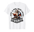 Just Who Loves Dragons And Books T-Shirt - Streetwear Style Men Women - T-Shirt, Sweatshirt, Hoodie