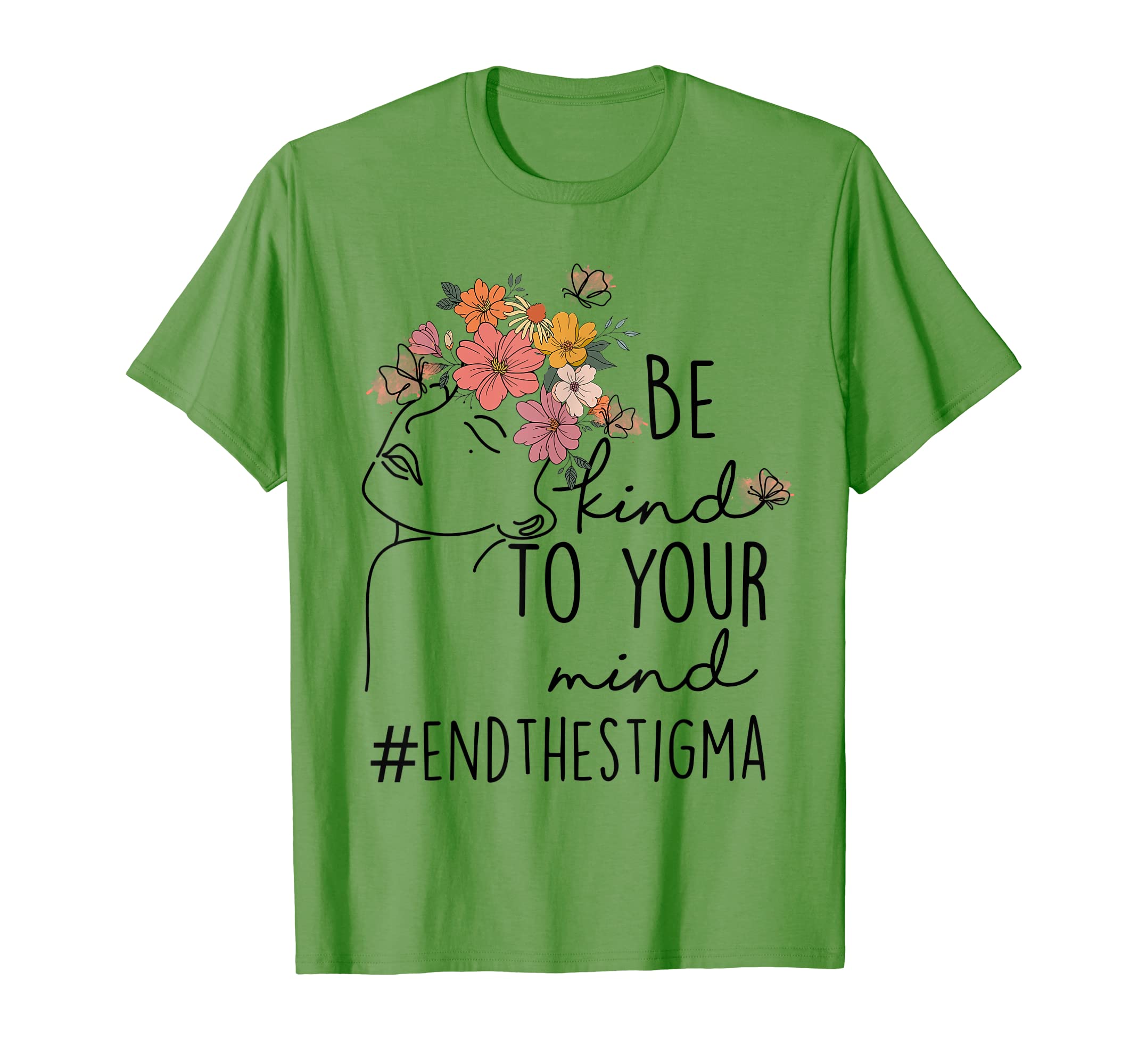 Womens Be Kind To Your Mind Mental T-Shirt - Novelty Apparel for Adults - T-Shirt, Sweatshirt, Hoodie