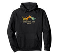 Antisocial Cat Club Introvert Cat Lover Hoodie - Graphic Print for Adults - T-Shirt, Sweatshirt, Hoodie