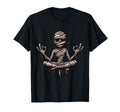 Meditation Mummy Yoga Pose Relaxing T-Shirt - Aesthetic Graphic for Adults - T-Shirt, Sweatshirt, Hoodie