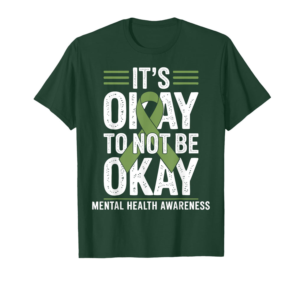 Mental Health Awareness Support May T-Shirt - Custom Art Print for Adults - T-Shirt, Sweatshirt, Hoodie