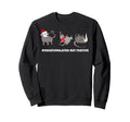 Overstimulated But Festive Possum Sweatshirt - Fun Novelty Design Unisex - T-Shirt, Sweatshirt, Hoodie
