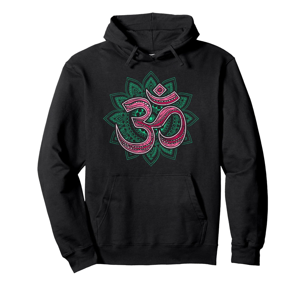 Meditation Workout Yoga Retreat Lover Om Hoodie - Unique Graphic Men Women - T-Shirt, Sweatshirt, Hoodie