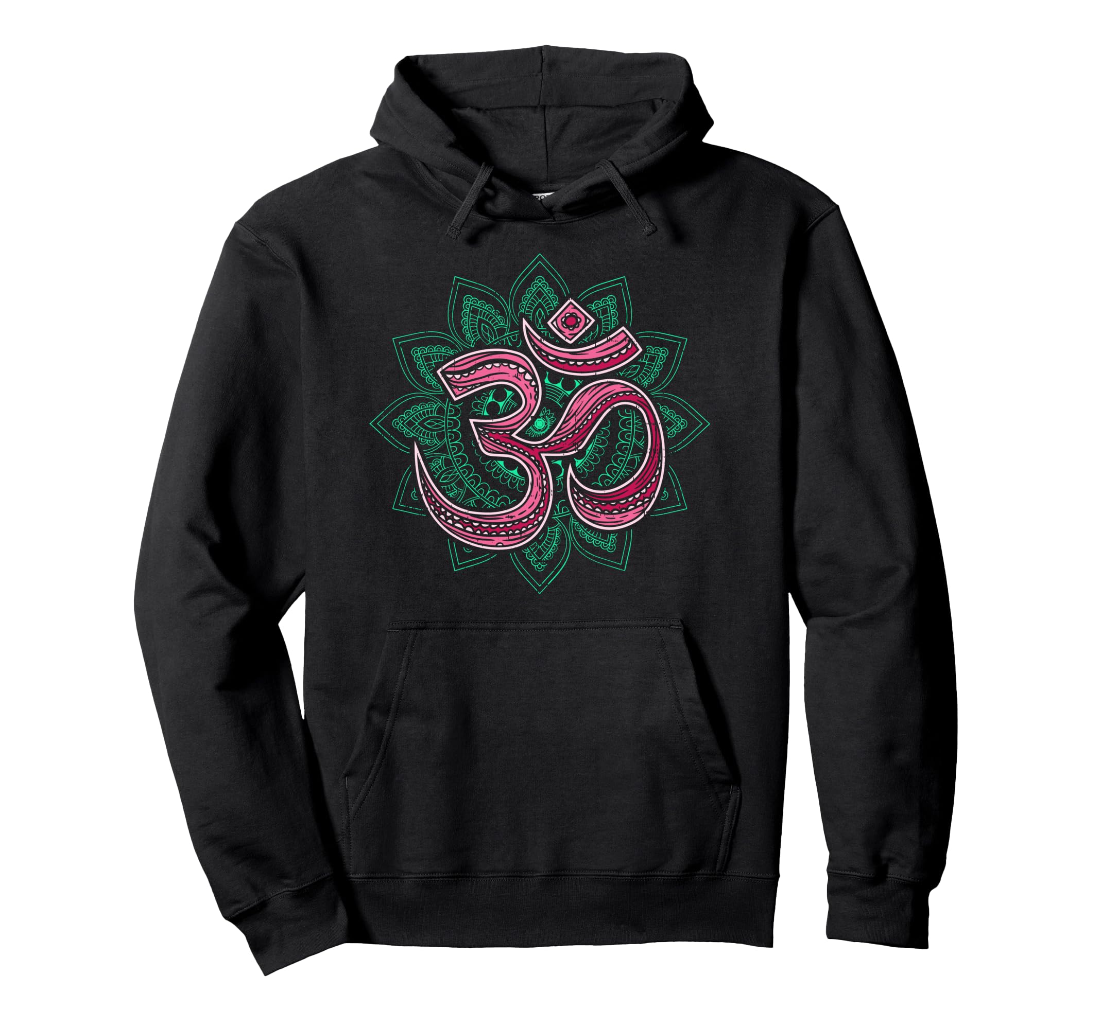Meditation Workout Yoga Retreat Lover Om Hoodie - Unique Graphic Men Women - T-Shirt, Sweatshirt, Hoodie
