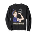 Chronic Fatigue Syndrome Awareness Her Sweatshirt - Trendy Graphic Unisex - T-Shirt, Sweatshirt, Hoodie