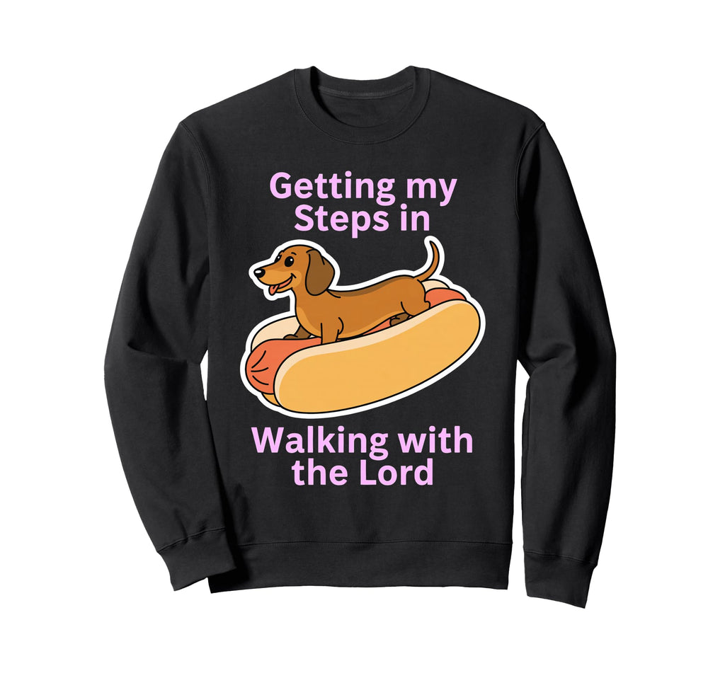 Getting My Steps Walking Lord Sweatshirt - Aesthetic Graphic Unisex - T-Shirt, Sweatshirt, Hoodie