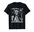 I Asked Myself If Im Okay Skeleton T-Shirt - Aesthetic Graphic Unisex - T-Shirt, Sweatshirt, Hoodie