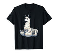 Meditation Llama Yoga Pose Relaxing T-Shirt - Graphic Print for Adults - T-Shirt, Sweatshirt, Hoodie