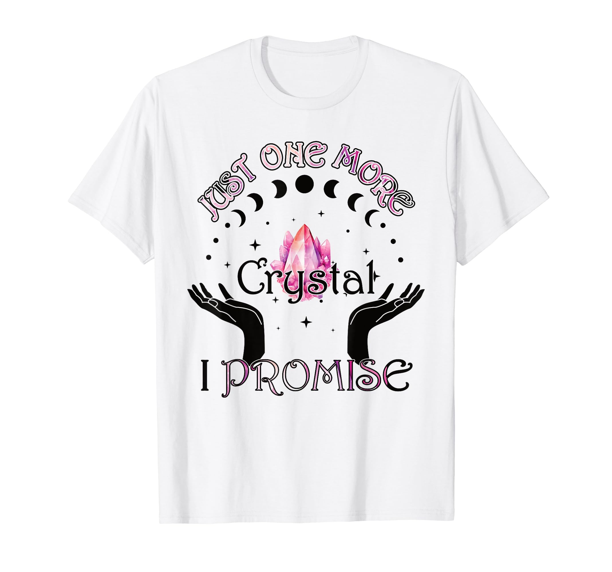 Funny Gemstone Chakra Healer Spiritual T-Shirt - Graphic Print Unisex - T-Shirt, Sweatshirt, Hoodie