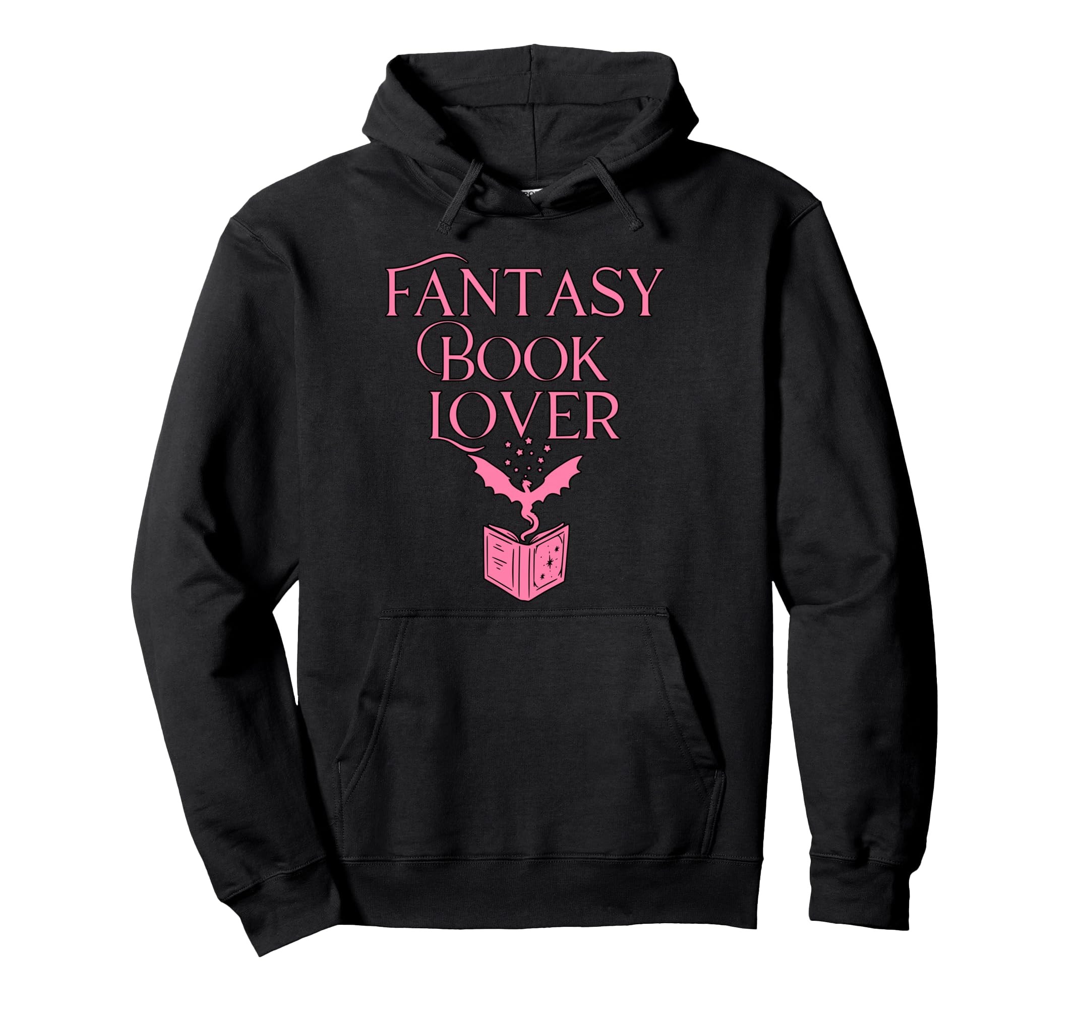Fantasy Book Lover Dragons And Magic Hoodie - Custom Art Print Men Women - T-Shirt, Sweatshirt, Hoodie