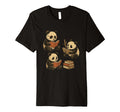 Panda Bears Reading Books Together T-Shirt - Trendy Graphic for Adults - T-Shirt, Sweatshirt, Hoodie