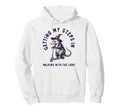 Getting My Steps Walking Lord Opossum Hoodie - Unique Graphic Unisex - T-Shirt, Sweatshirt, Hoodie