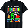 My First Day of Kindergarten 1st Day of School Boys Girls T-Shirt Unisex T-shirt, Sweatshirt, Hoodie, Long Sleeve Tee - T-Shirt, Sweatshirt, Hoodie