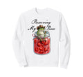 Mental Health Positive Frog Sweatshirt - Minimalist Print for Adults - T-Shirt, Sweatshirt, Hoodie