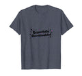 Respectfully Overstimulated Heather Blue T-Shirt - Aesthetic Graphic Unisex - T-Shirt, Sweatshirt, Hoodie