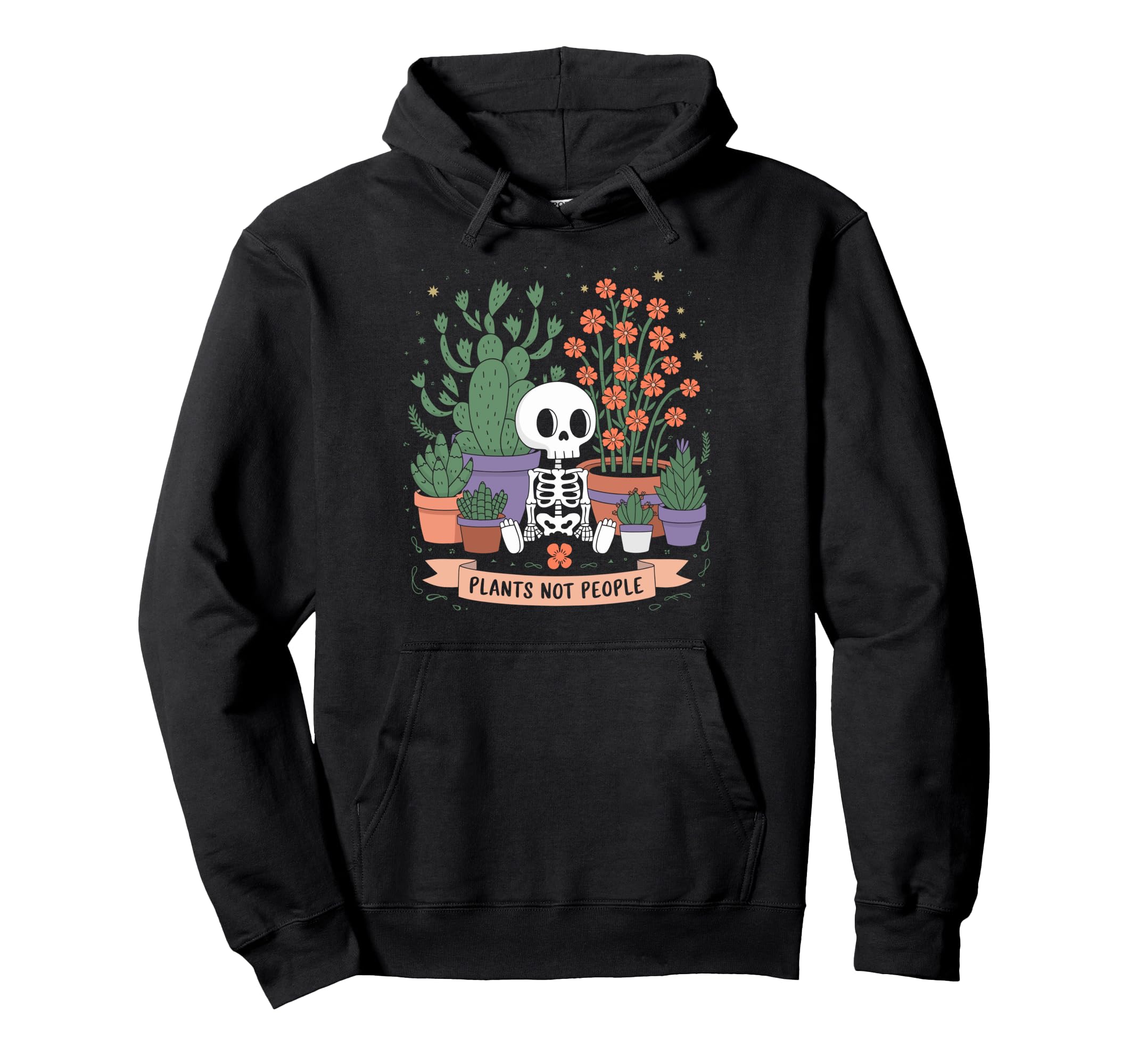 Plant Lover Botanical House Plant Hoodie - Minimalist Print for Adults - T-Shirt, Sweatshirt, Hoodie