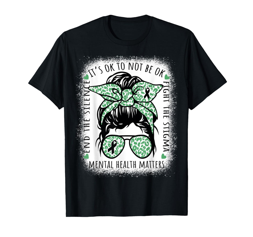 Mental Health Awareness Matters T-Shirt - Custom Art Print Men Women - T-Shirt, Sweatshirt, Hoodie