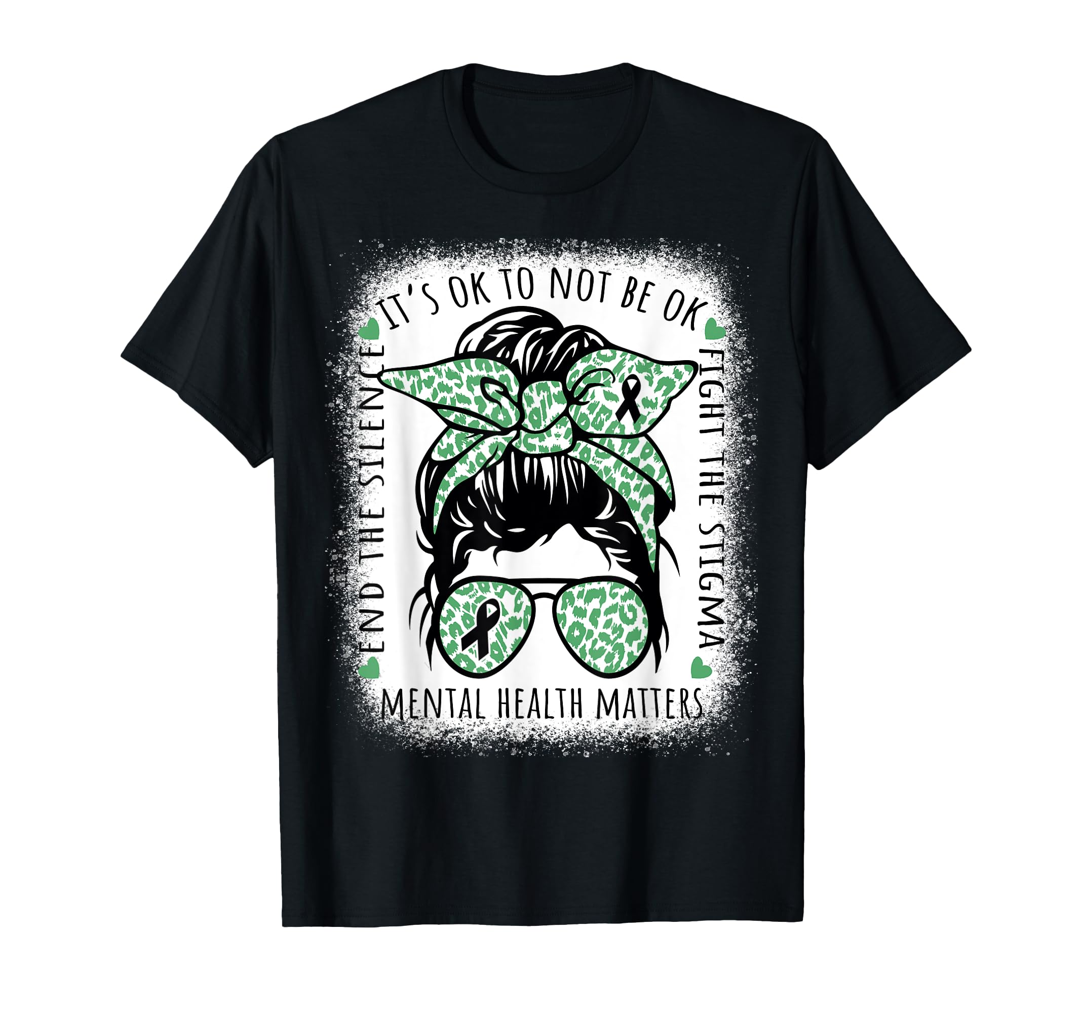 Mental Health Awareness Matters T-Shirt - Custom Art Print Men Women - T-Shirt, Sweatshirt, Hoodie