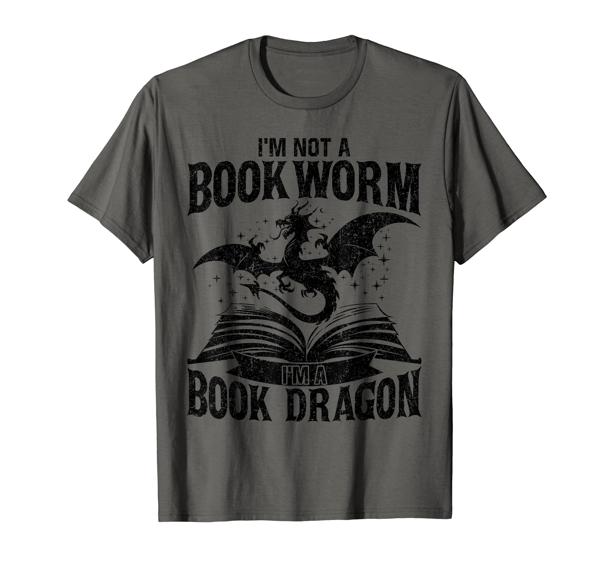 I Am Not Bookworm I Am Book Dragon T-Shirt - Aesthetic Graphic Men Women - T-Shirt, Sweatshirt, Hoodie