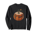 Bibliophile Fall Pumpkin Made Sweatshirt - Minimalist Print Men Women - T-Shirt, Sweatshirt, Hoodie
