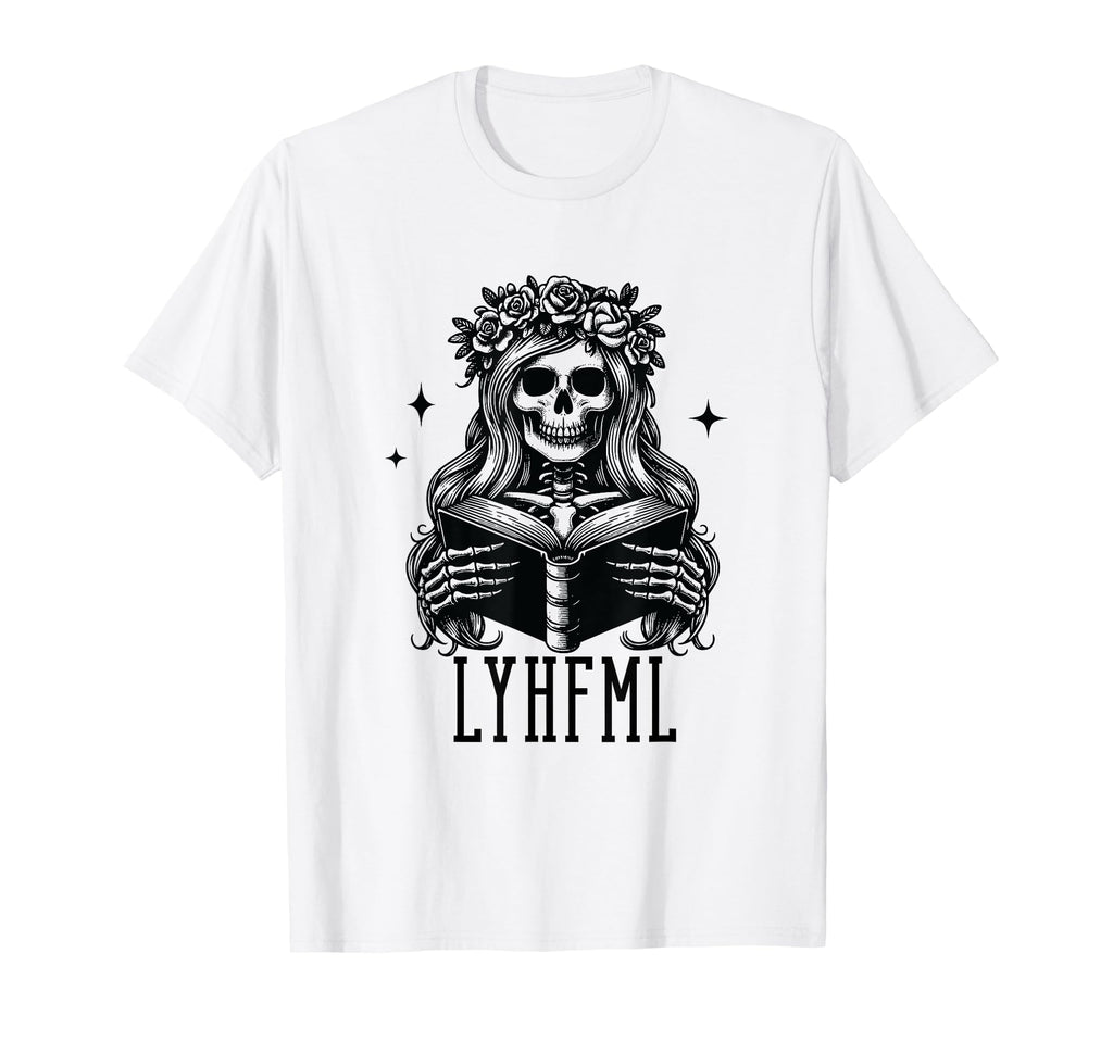 Lyhfml Probably Reading Smut Bookish T-Shirt - Graphic Print for Adults - T-Shirt, Sweatshirt, Hoodie