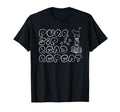 Purr Sip Read Repeat Cat Coffee Book T-Shirt - Casual Everyday Wear Unisex - T-Shirt, Sweatshirt, Hoodie