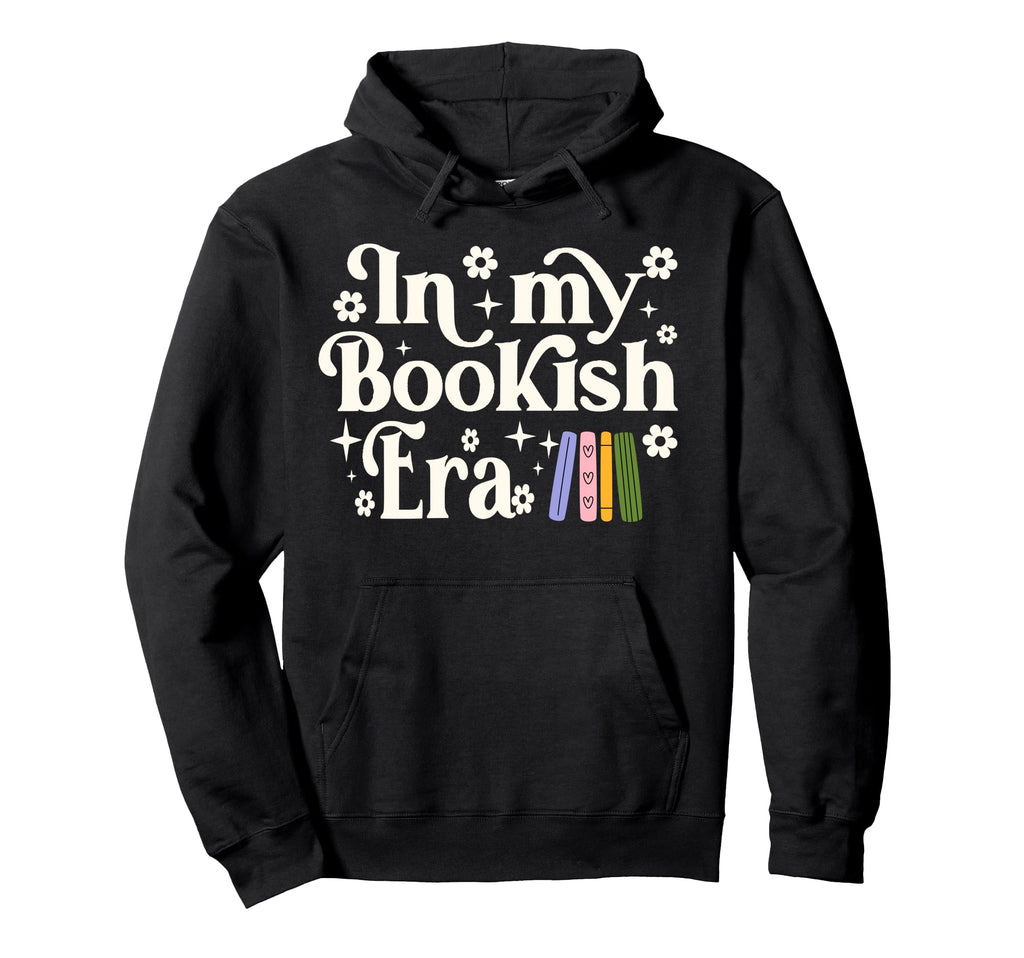 My Bookish Era Book Lover Hoodie - Minimalist Print Men Women - T-Shirt, Sweatshirt, Hoodie