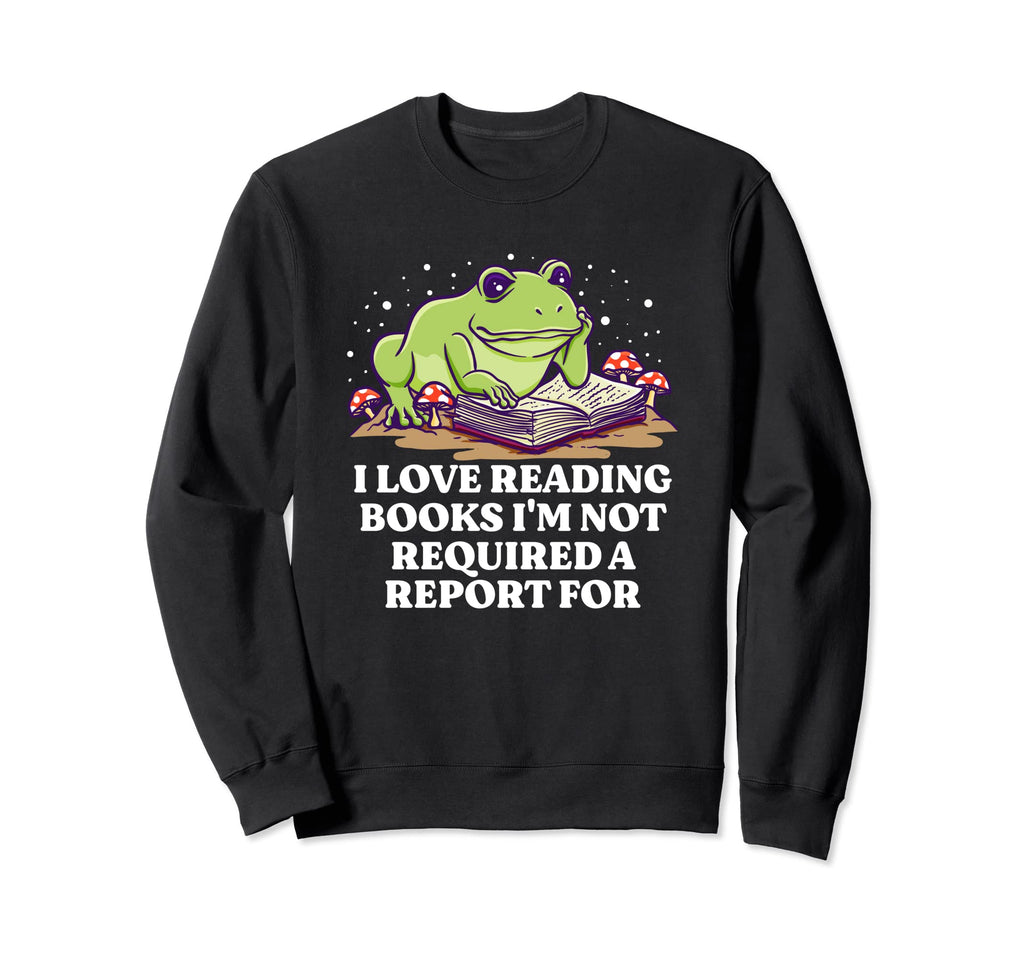 Love Reading Books Introvert Sweatshirt - Novelty Apparel Men Women - T-Shirt, Sweatshirt, Hoodie
