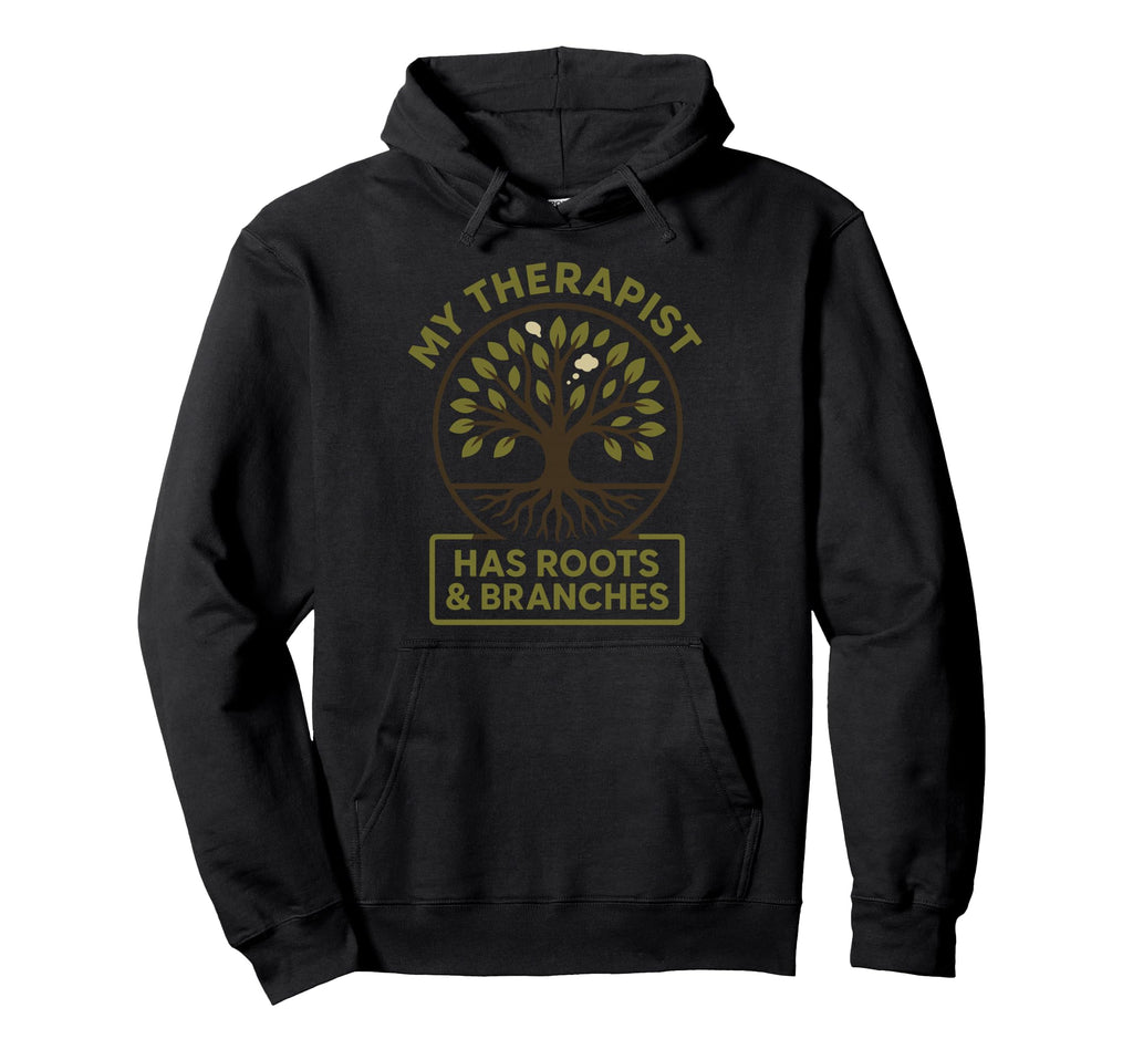 Forest Walk Overthinker Mental Reset Gift Hoodie - Novelty Apparel Unisex - T-Shirt, Sweatshirt, Hoodie